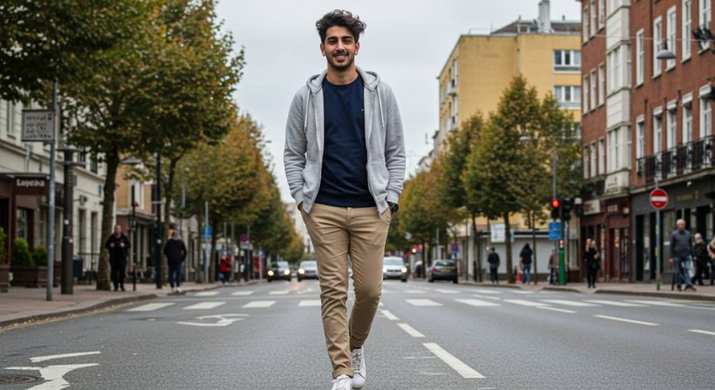 الهودي-والتشينو-1024x559 الطقس متقلب؟ دليل الشباب لأناقة لا تتأثر